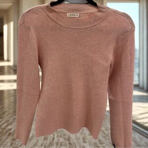 Super Soft Pink Ribbed Sweater